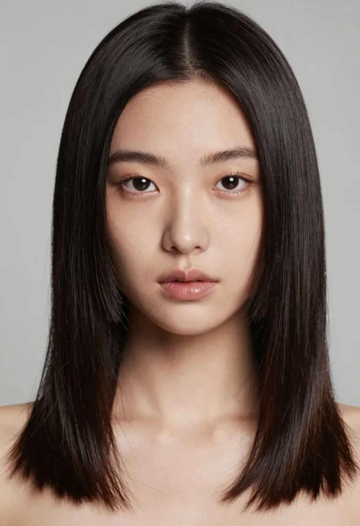 Sleek Straight Hair Sleek Straight Hair