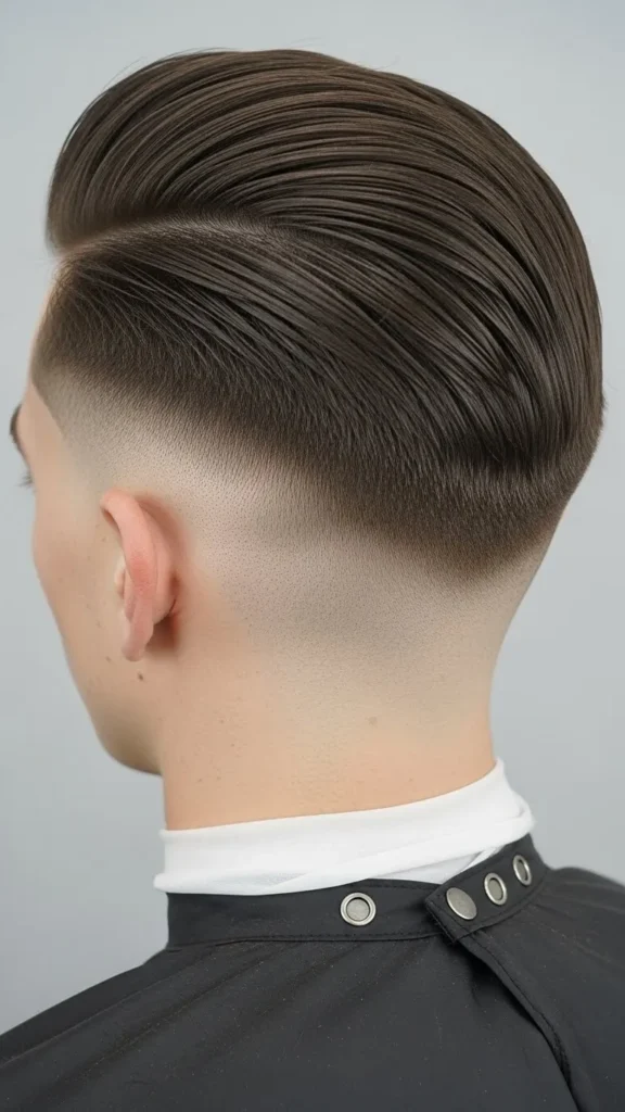 Slick Back with Tapered Sides Slick Back with Tapered Sides