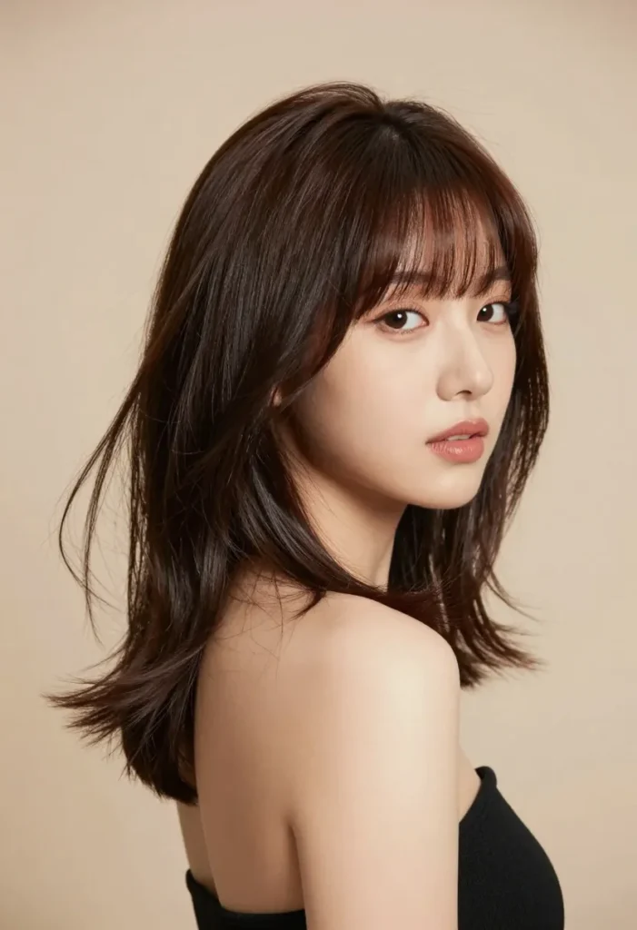 Smooth Swoopy Bangs Smooth Swoopy Bangs