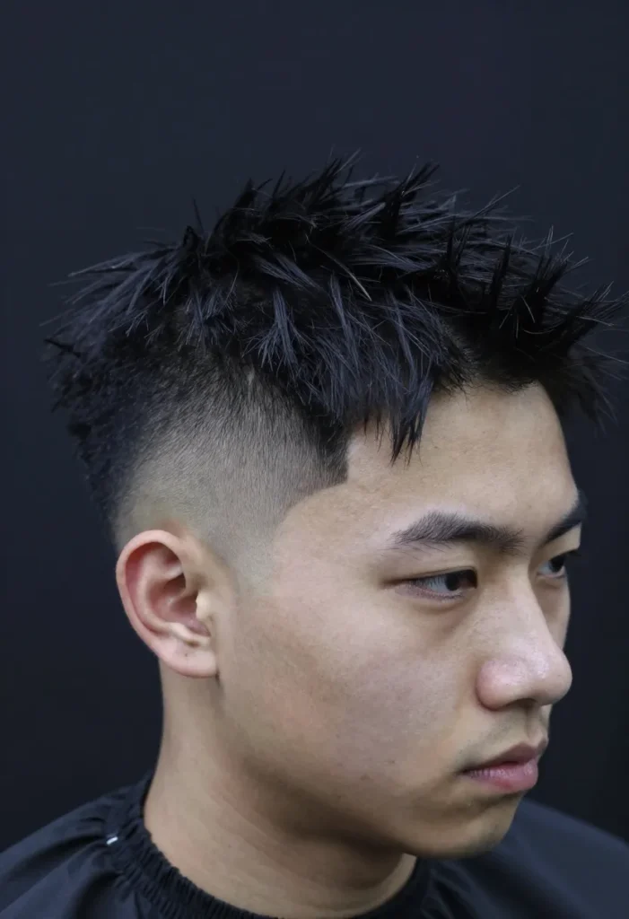 Spiky Low Fade Spiky Low Fade