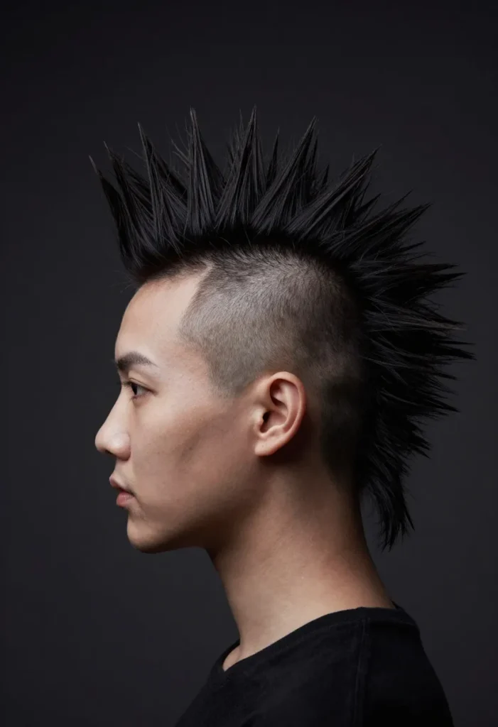 Spiky Undercut Mohawk Spiky Undercut Mohawk