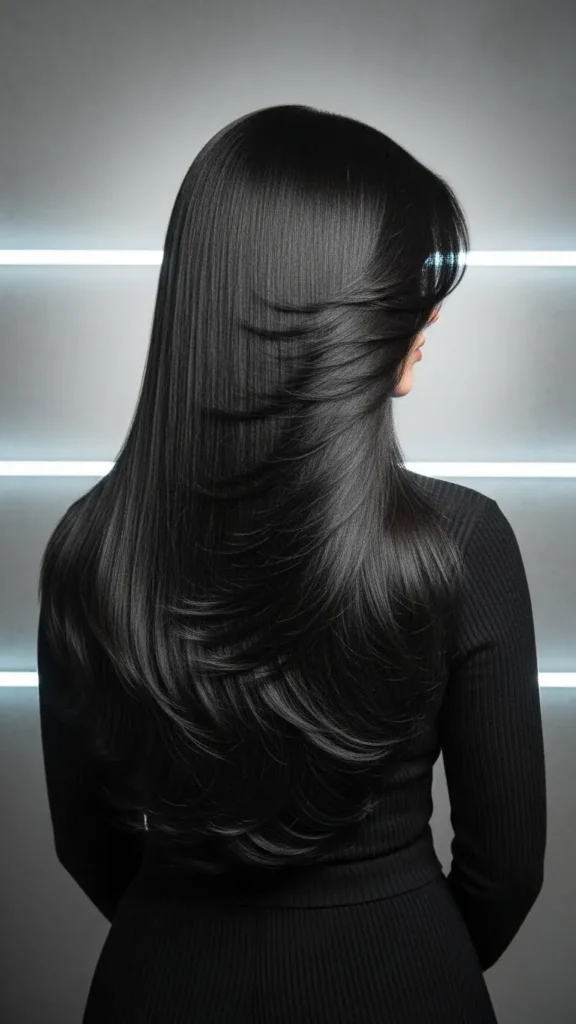 Straight, Sleek, and Layered Straight, Sleek, and Layered