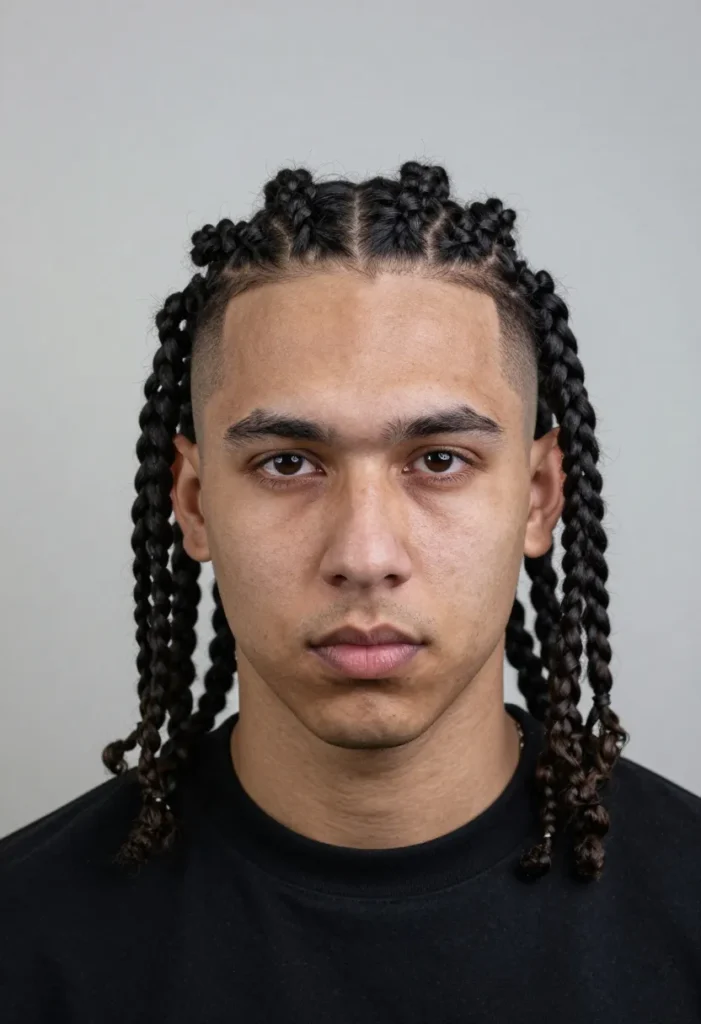 Stretched Twists with a Bald Fade Stretched Twists with a Bald Fade