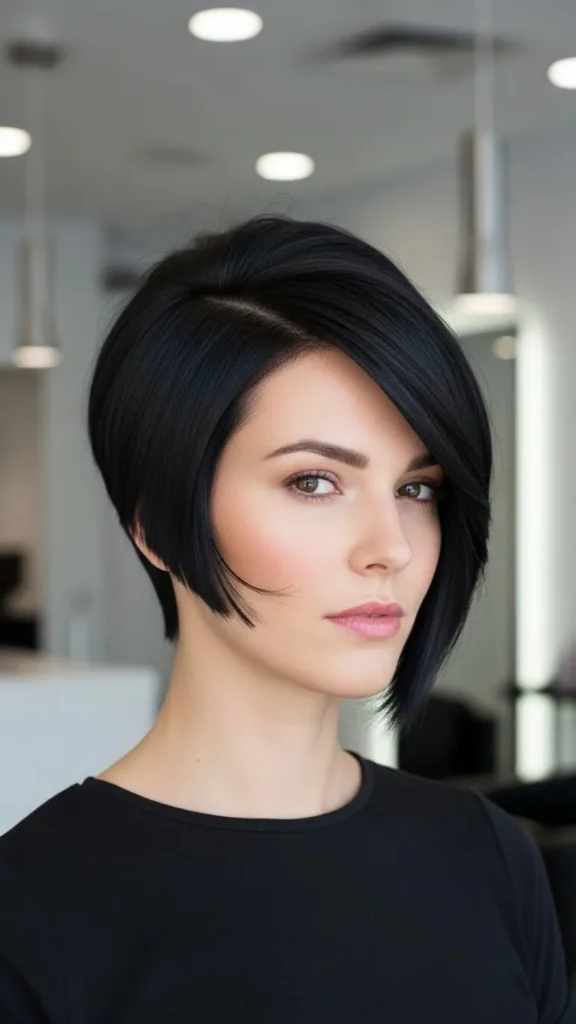 Tapered Inverted Hairstyle Tapered Inverted Hairstyle