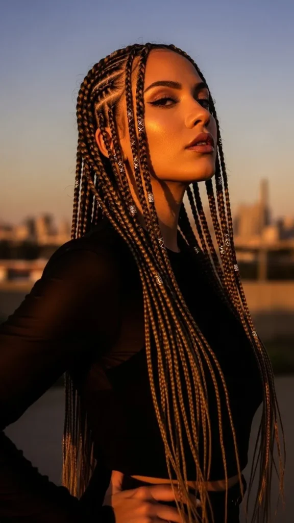 Triangle Box Braids Triangle Box Braids