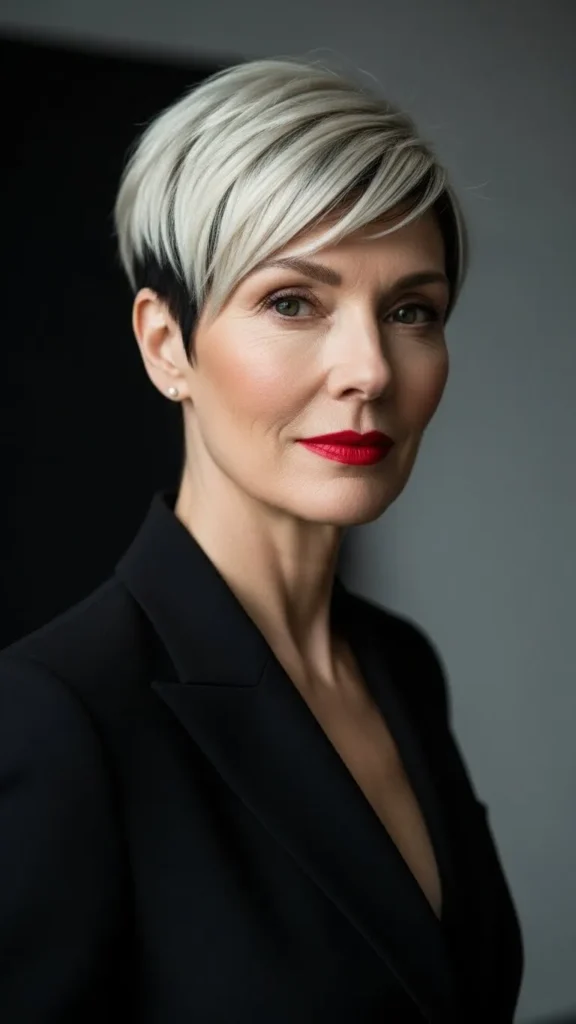 Two-Tone Classic Pixie Cut Two-Tone Classic Pixie Cut