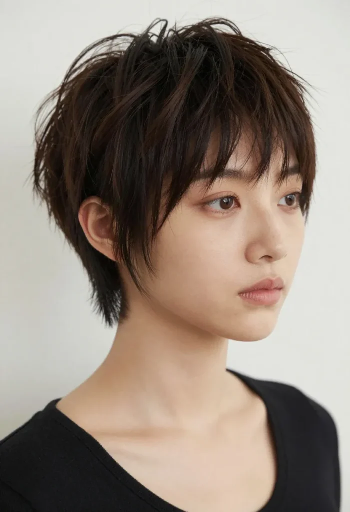 With Long Side Bangs With Long Side Bangs