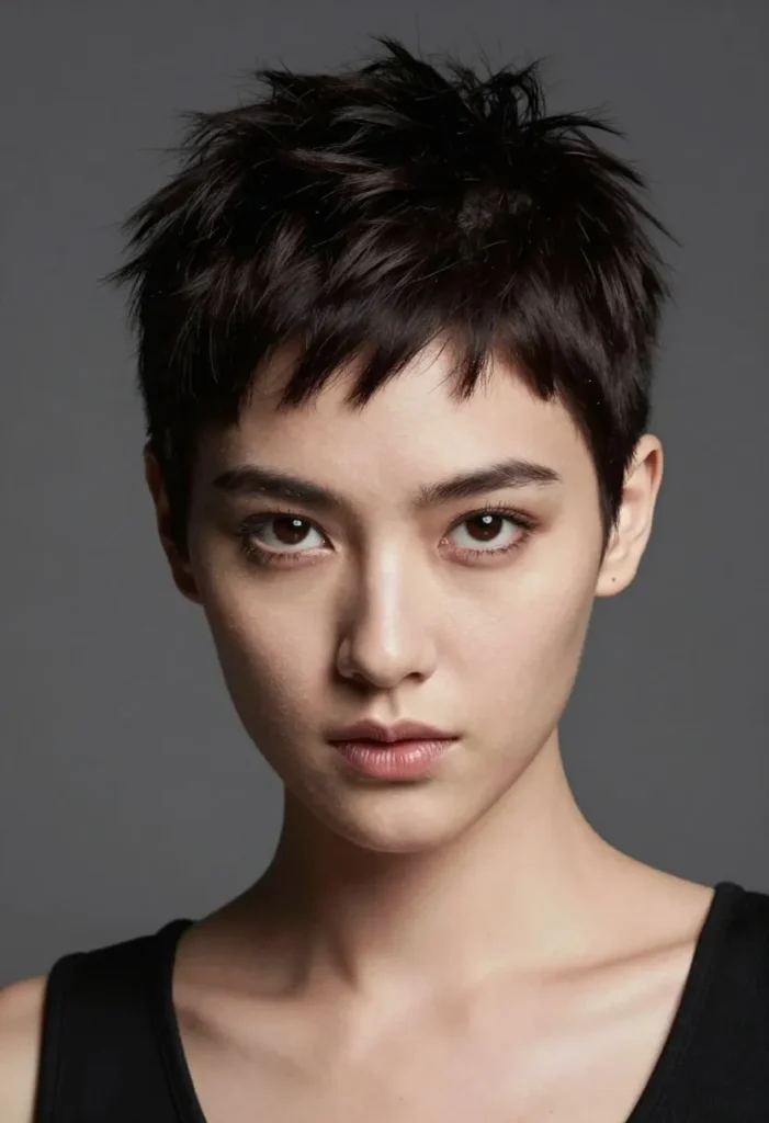 With Short Faux Hawk With Short Faux Hawk