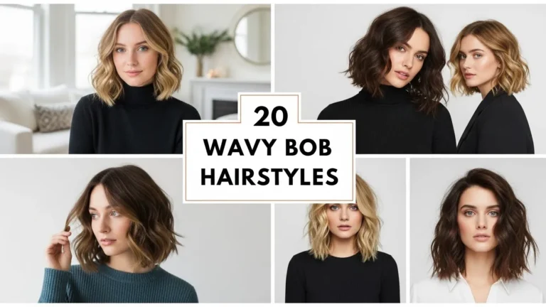 20 Wavy Bob Hairstyles