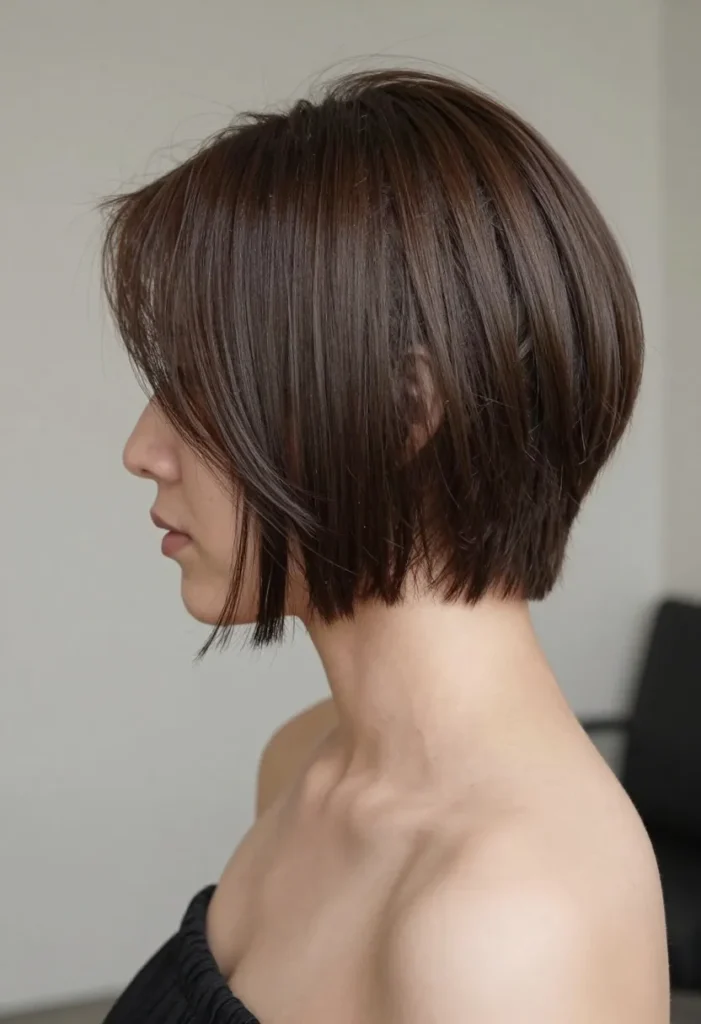 "Almost Bob" Cut "Almost Bob" Cut