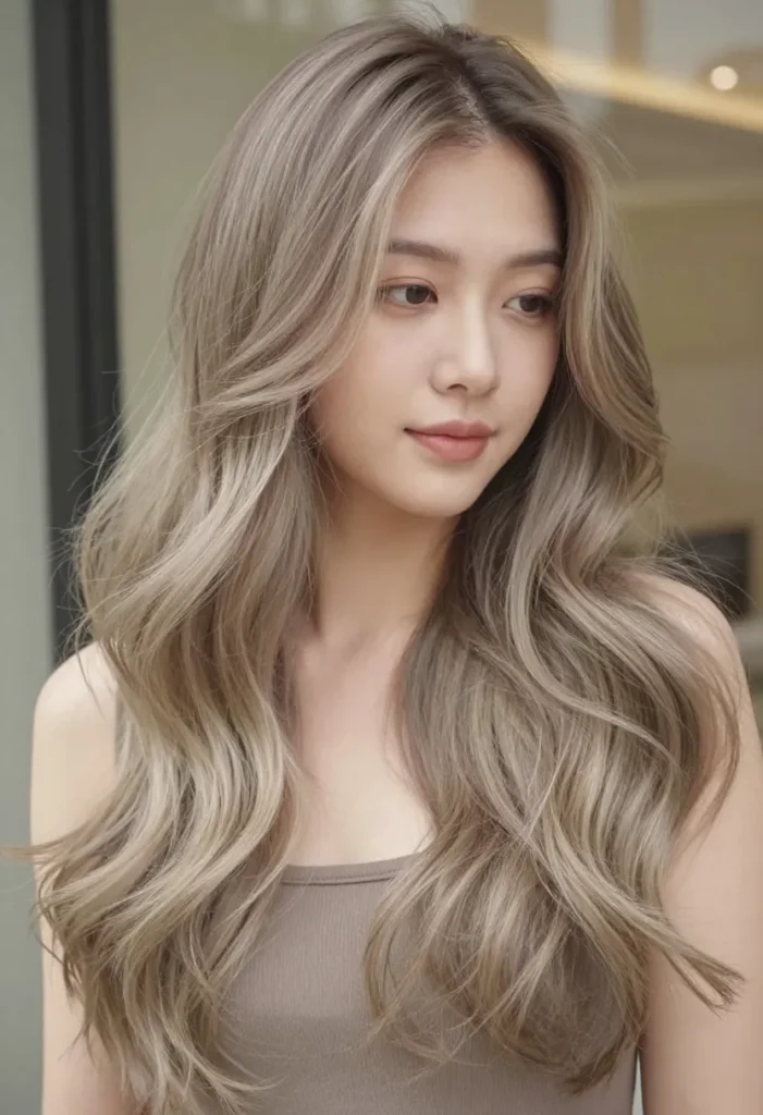 Ash Blonde Balayage Ash Blonde Balayage