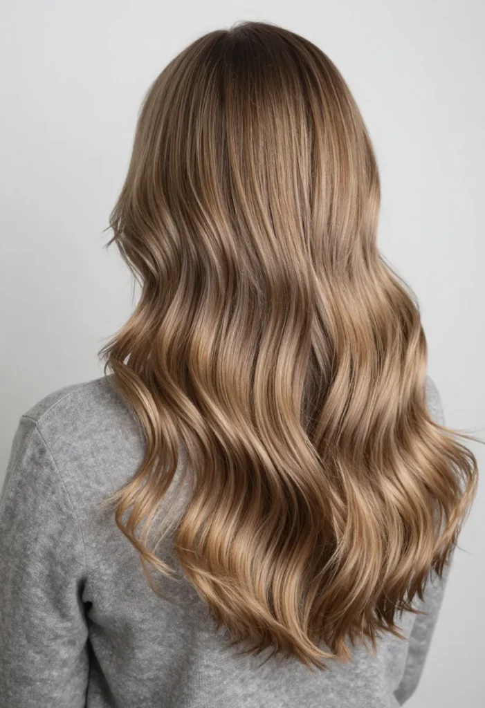 Ash Blonde Balayage Waves Ash Blonde Balayage Waves