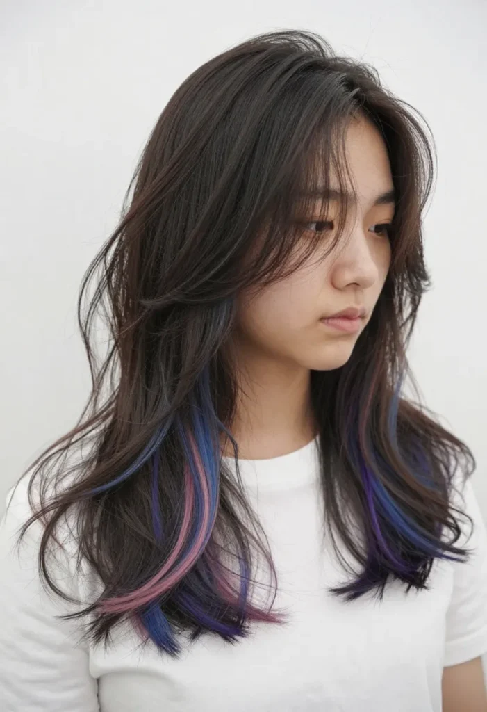 Blue and Pink Hints Blue and Pink Hints