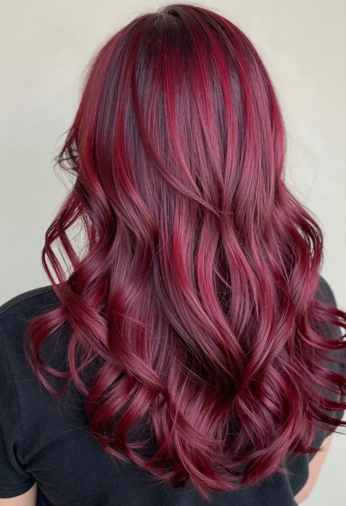 Bright Black Raspberry Hair Bright Black Raspberry Hair