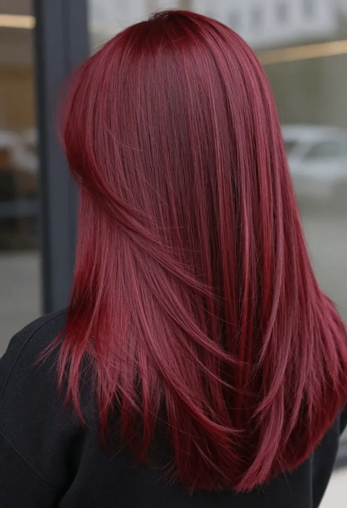 Bright Burgundy Style Bright Burgundy Style
