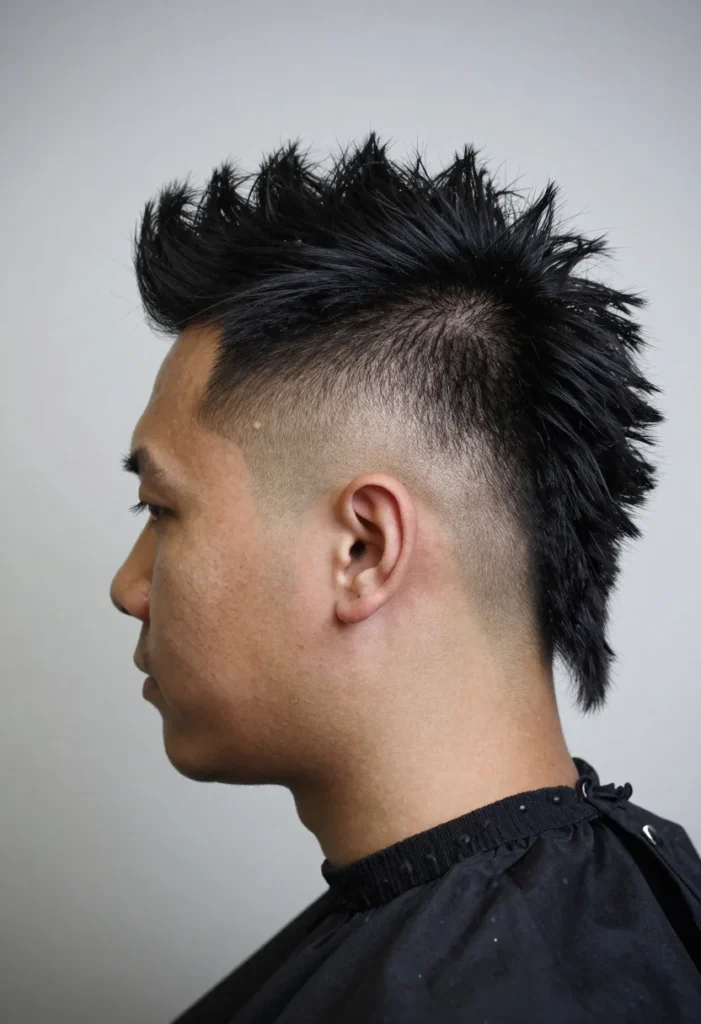 Burst Fade Mohawk Burst Fade Mohawk