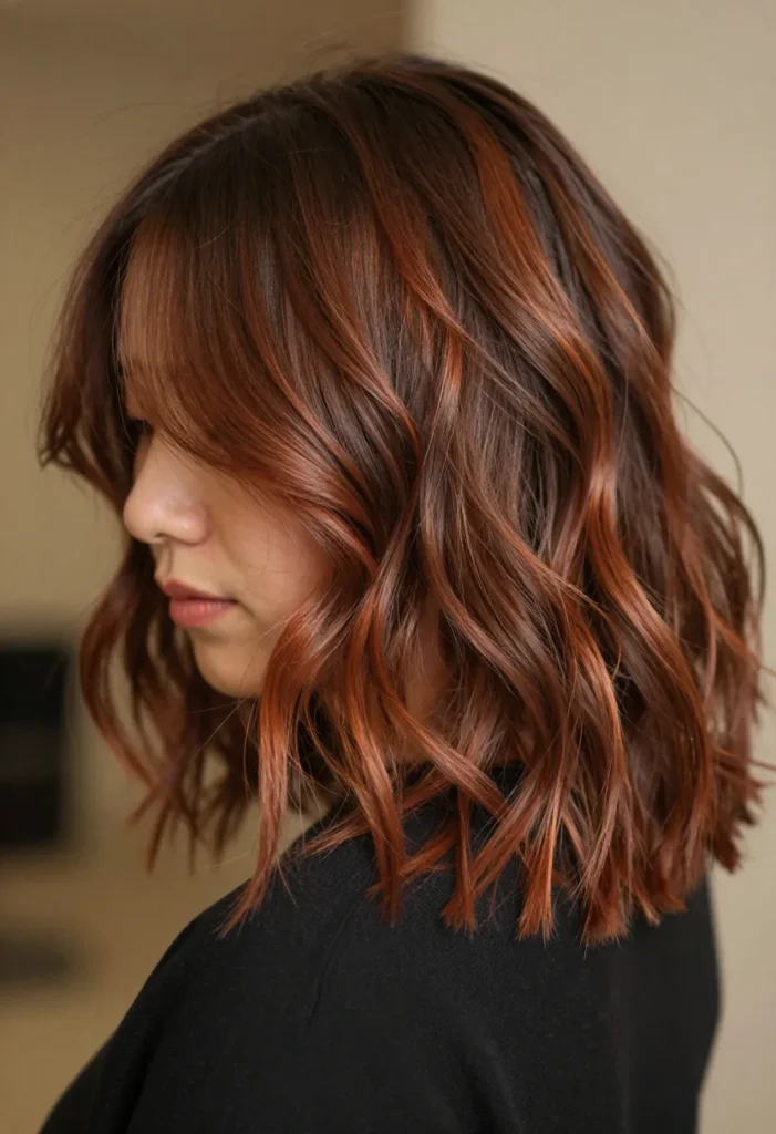 Chocolate and Copper Tones for Short Hair Chocolate and Copper Tones for Short Hair