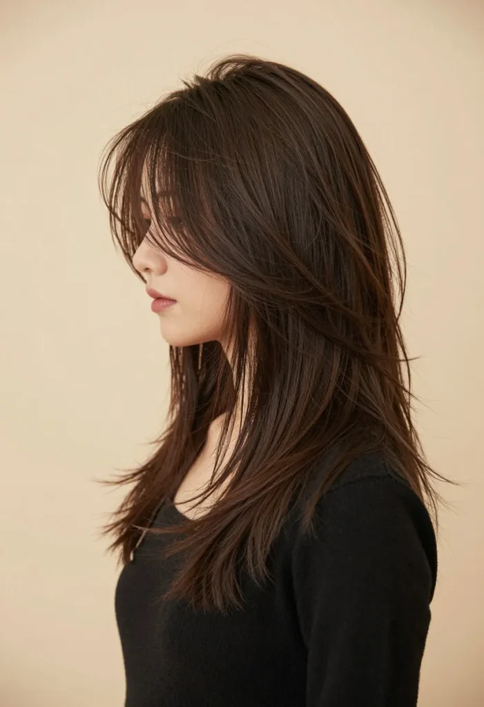 Choppy Hair with Feathering Choppy Hair with Feathering