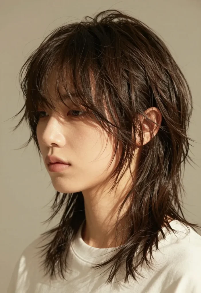 Choppy Medium-Length Shag Choppy Medium-Length Shag