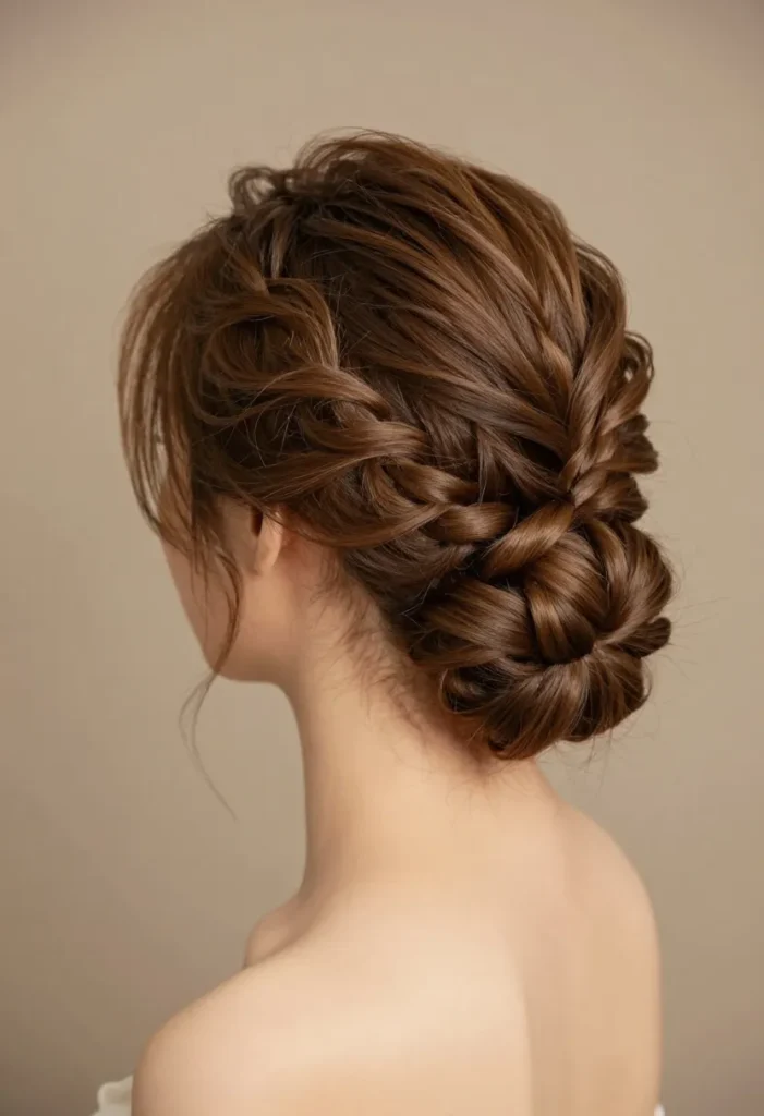 Chunky Braid Updo Chunky Braid Updo
