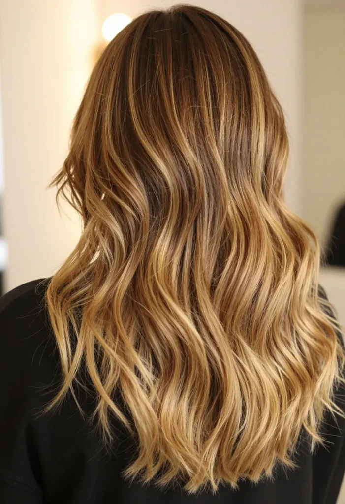 Chunky Golden Balayage Chunky Golden Balayage