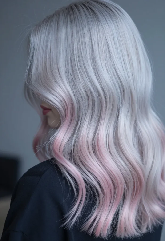 Cool Pink Lowlights Cool Pink Lowlights