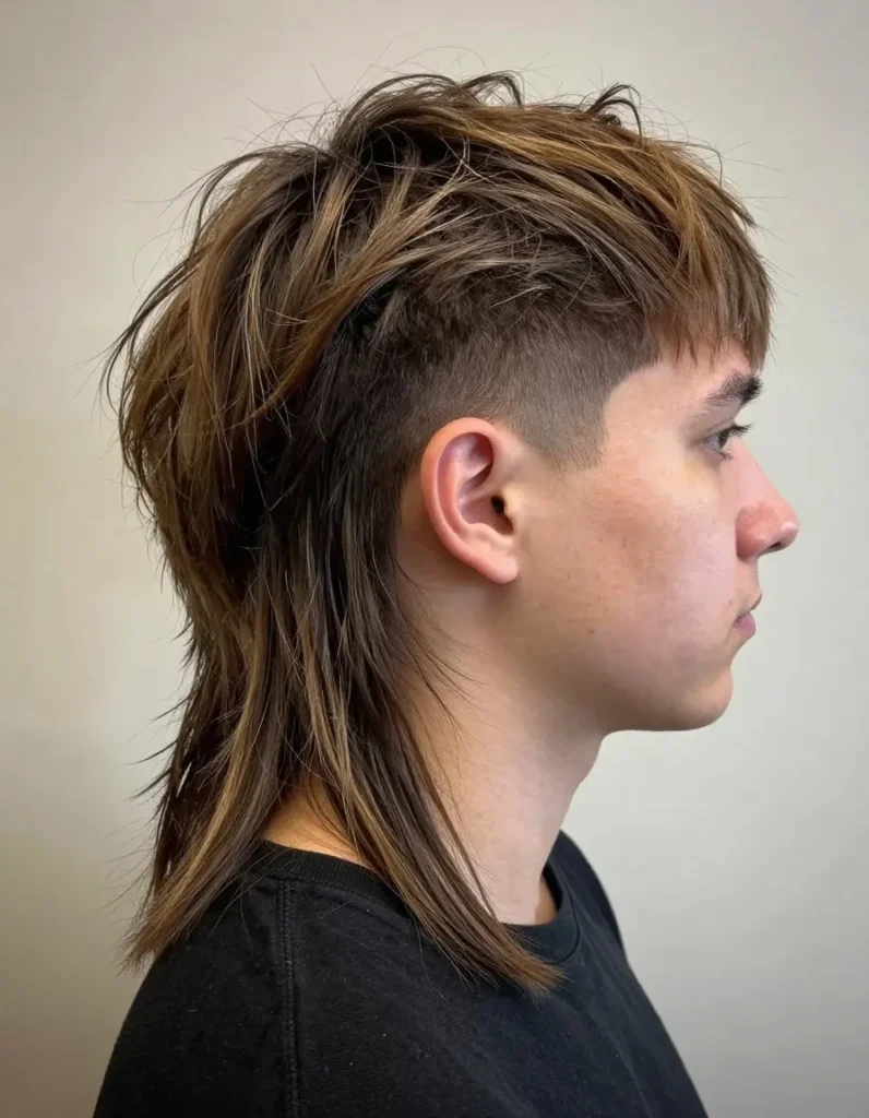 Cool Textured Mullet Mohawk Cool Textured Mullet Mohawk