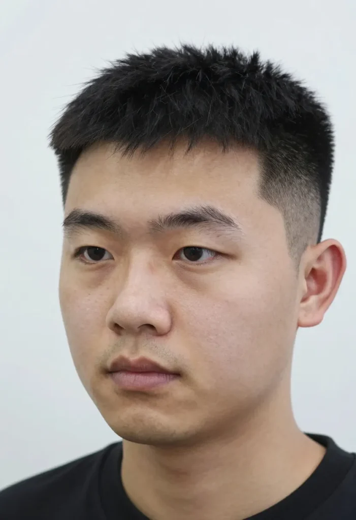Crispy Cut for a Round Face Crispy Cut for a Round Face