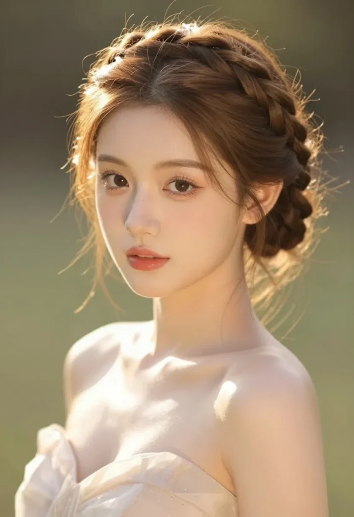 Crown Braid Prom Hairstyle Crown Braid Prom Hairstyle