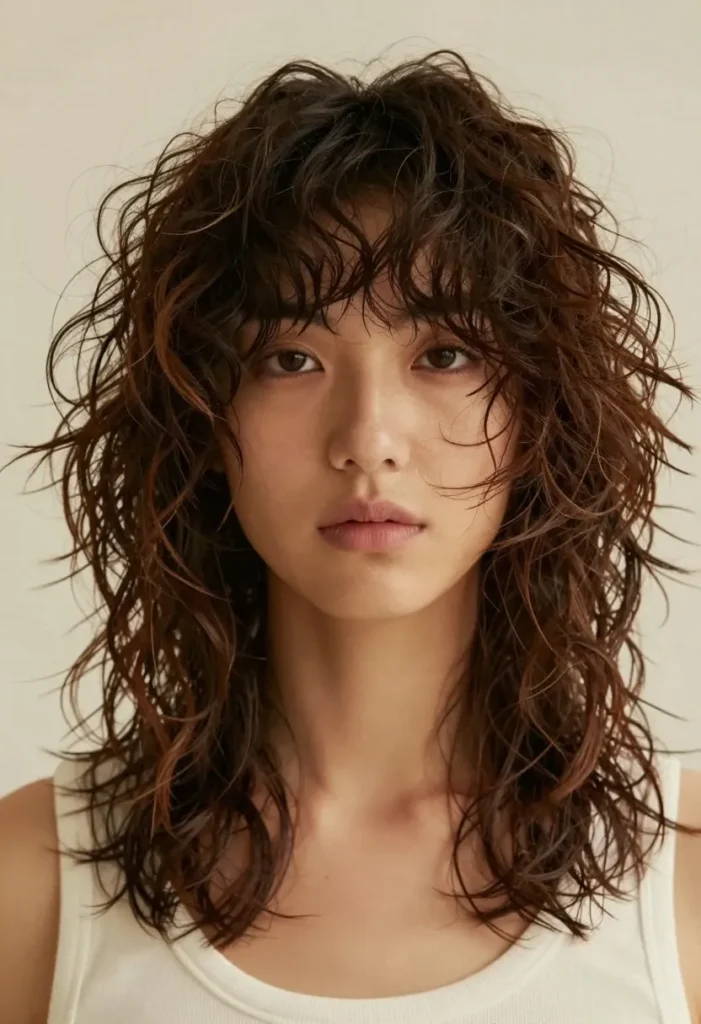Curly Shag Cut Curly Shag Cut