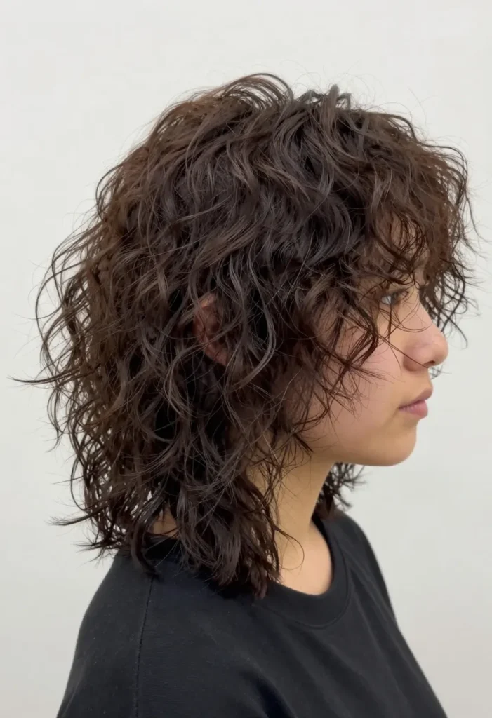 Curly Shag Style Curly Shag Style
