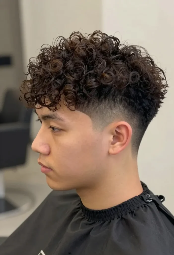 Curly Top Fade Curly Top Fade