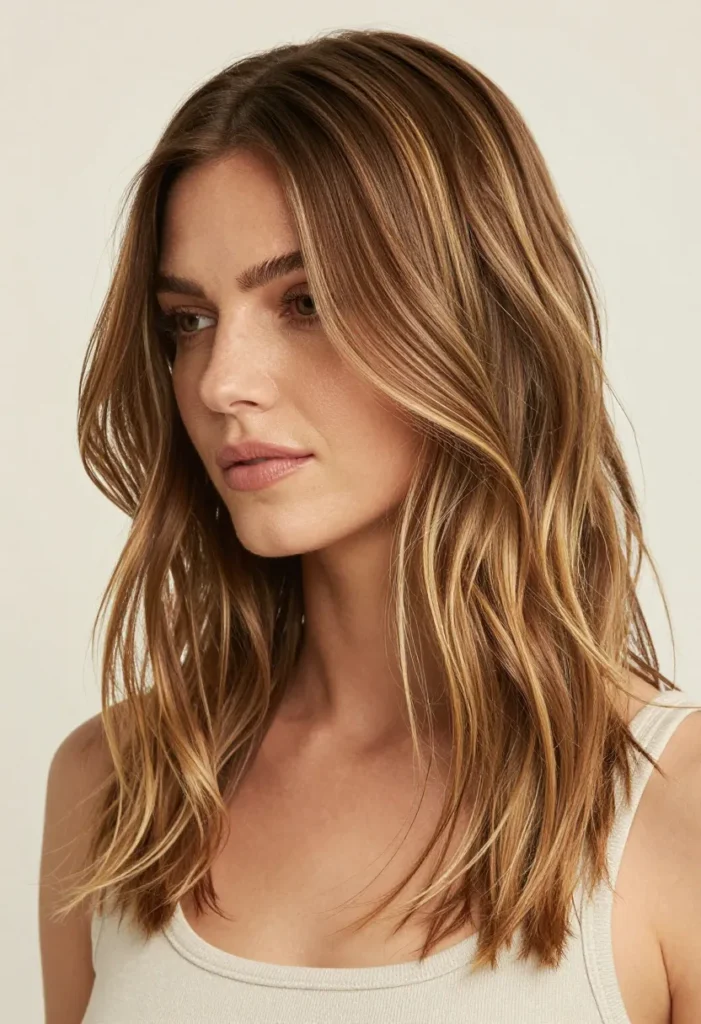 Dark Blonde with Subtle Highlights Dark Blonde with Subtle Highlights