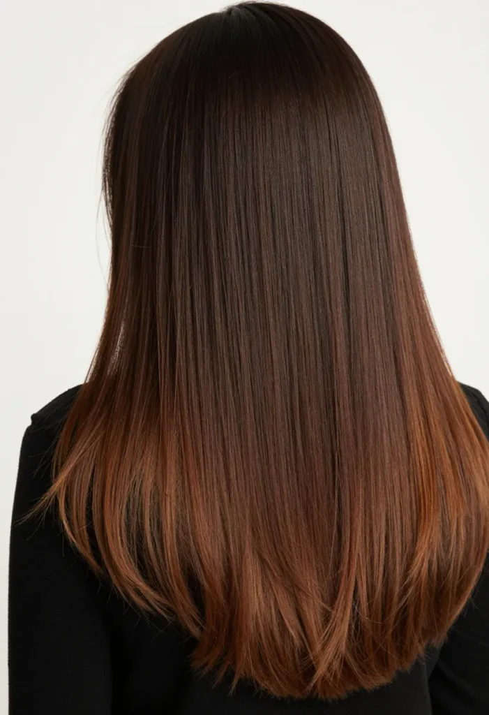 Dark Brown to Caramel Ombre Dark Brown to Caramel Ombre