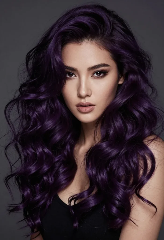 Dark Purple Locks Dark Purple Locks