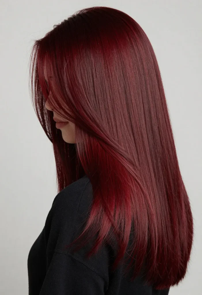 Deep Cherry Auburn Shade Deep Cherry Auburn Shade