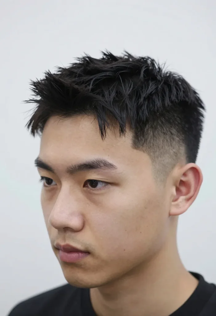 Deep Side Part Crop Deep Side Part Crop