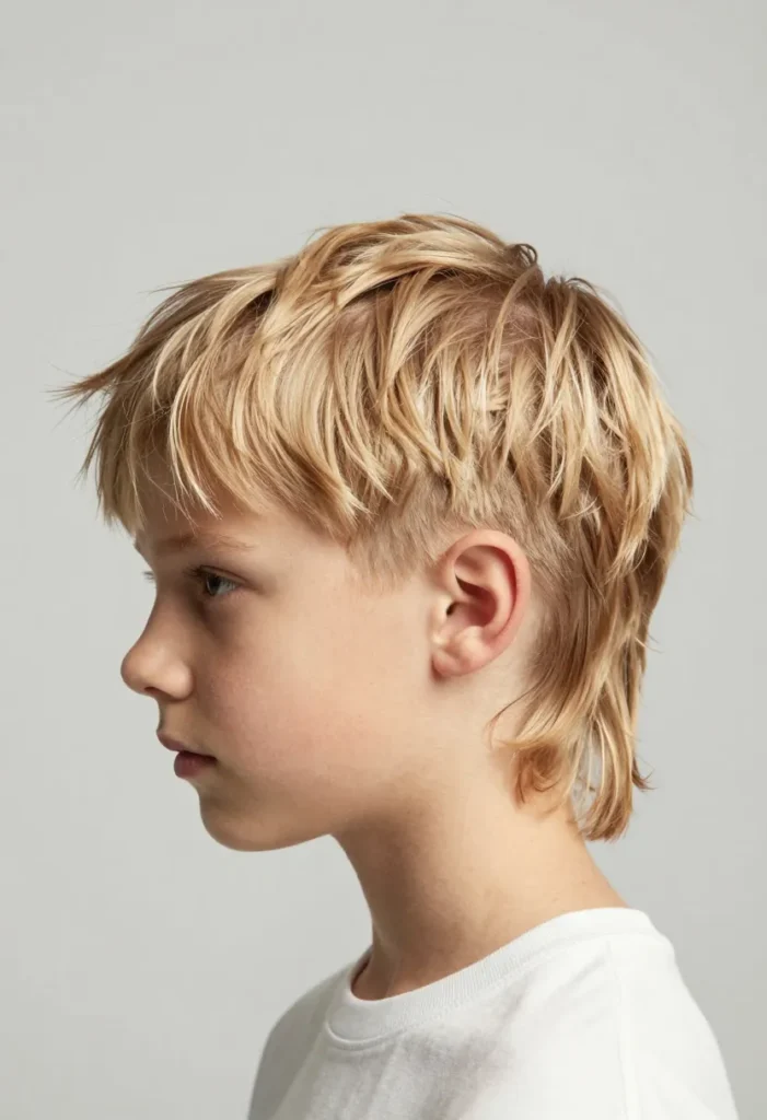 ; Dirty Blonde Mullet