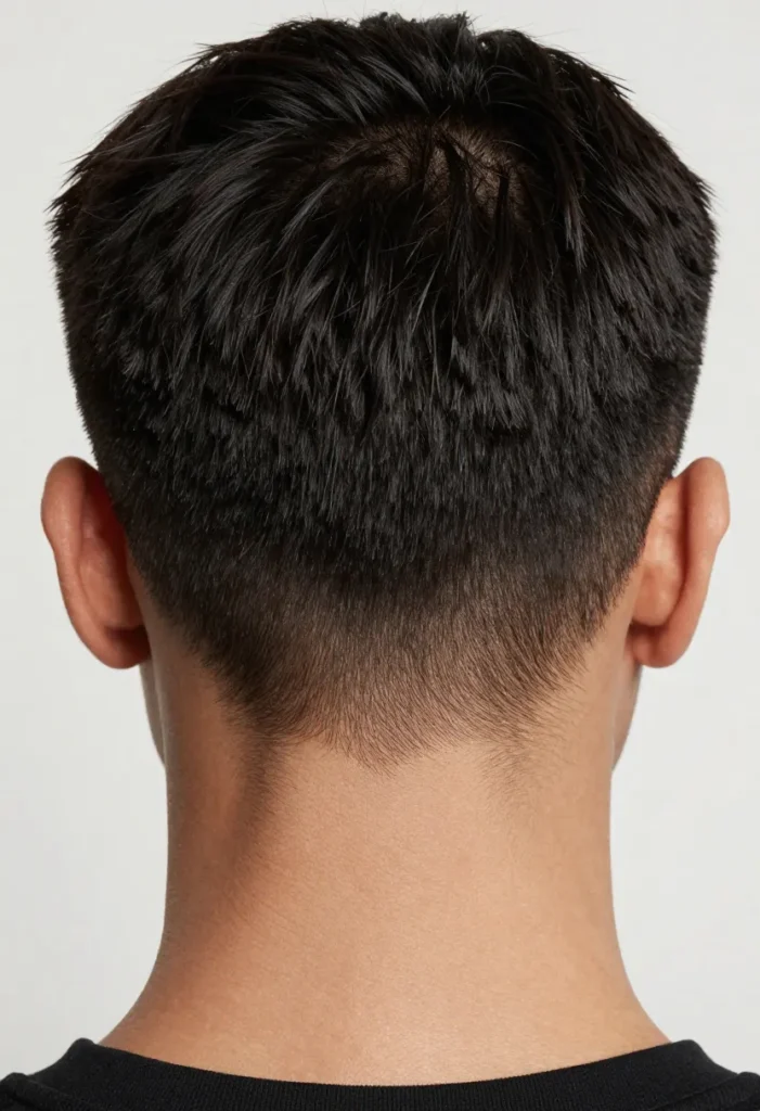 Disconnected Haircut with Fade Disconnected Haircut with Fade
