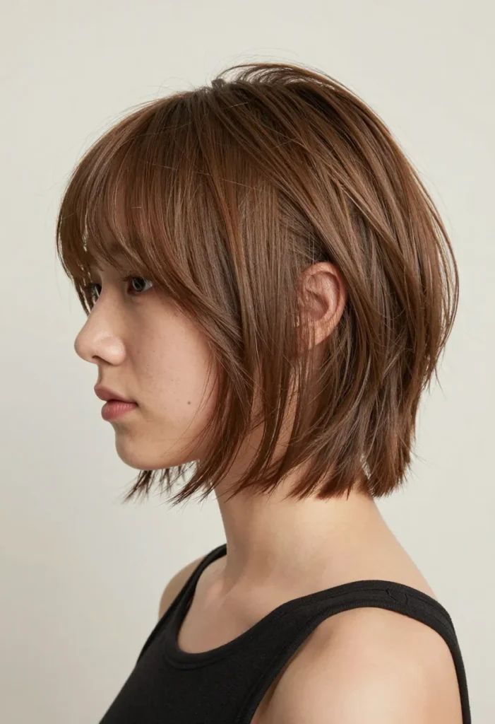 Disconnected Shag for Fine Hair Disconnected Shag for Fine Hair