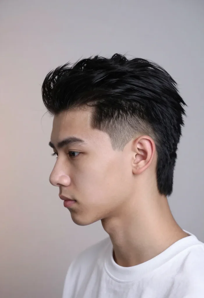 Disconnected Side Part Hairstyle Disconnected Side Part Hairstyle