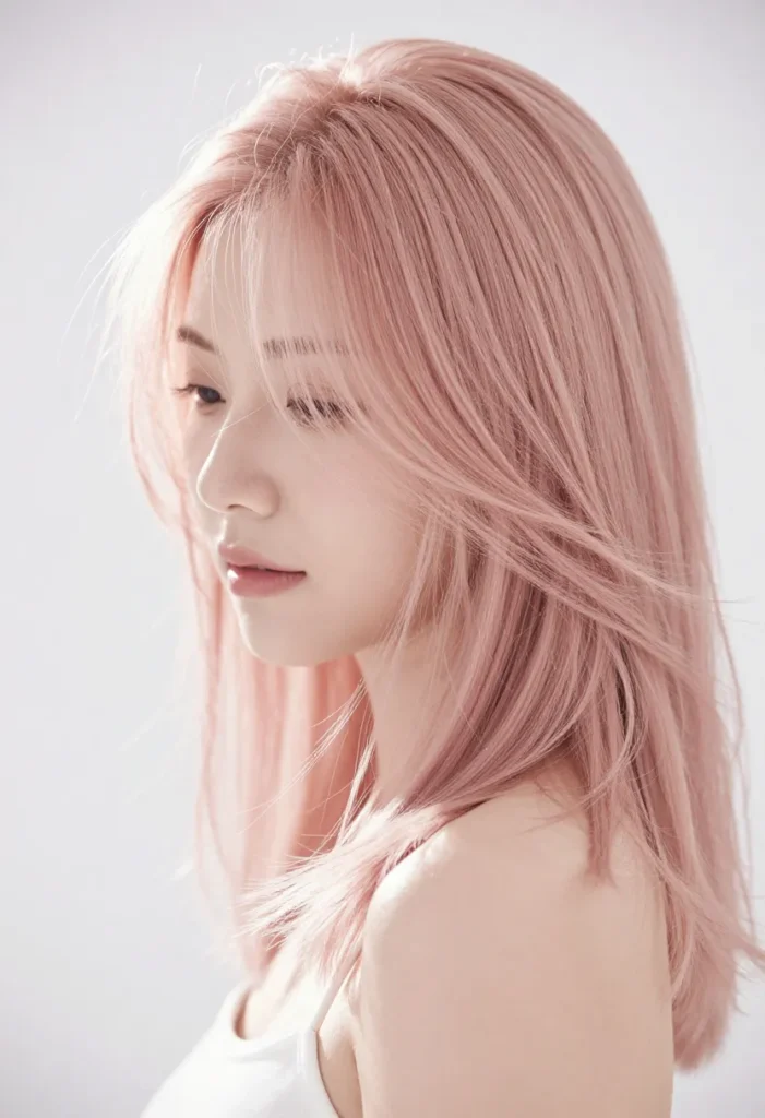 Ethereal Pink Champagne Hair Ethereal Pink Champagne Hair