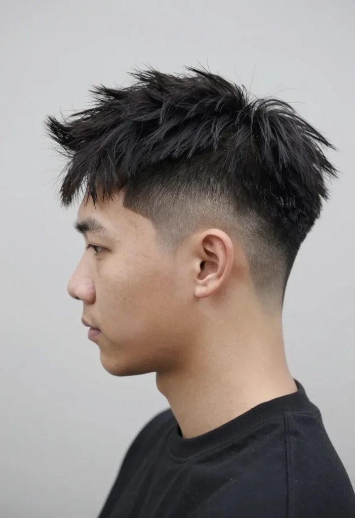 Faux Hawk with Low Fade Faux Hawk with Low Fade