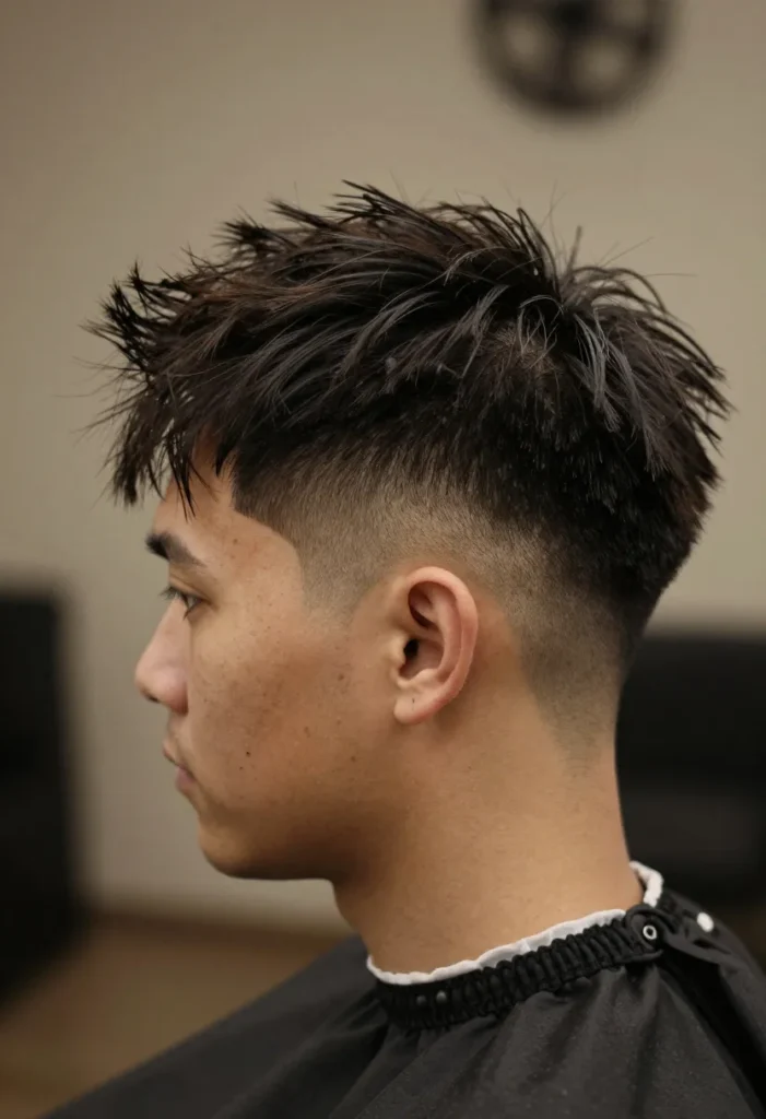 Finger-Combed Faux Hawk Finger-Combed Faux Hawk