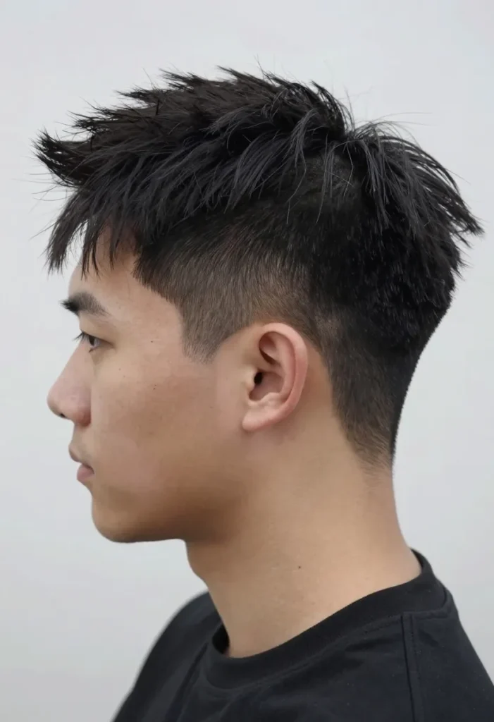 Forward-Combed Caesar Crop Forward-Combed Caesar Crop