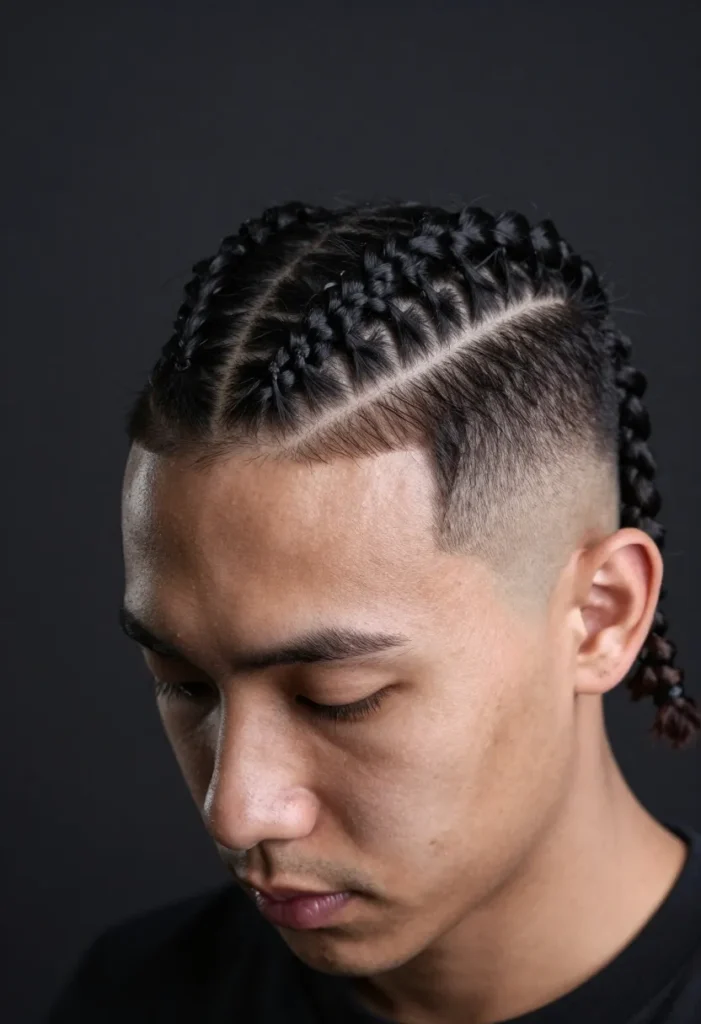 French Braid Undercut French Braid Undercut