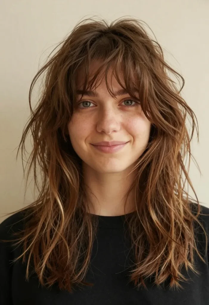Frizzy Choppy Hairstyle Frizzy Choppy Hairstyle