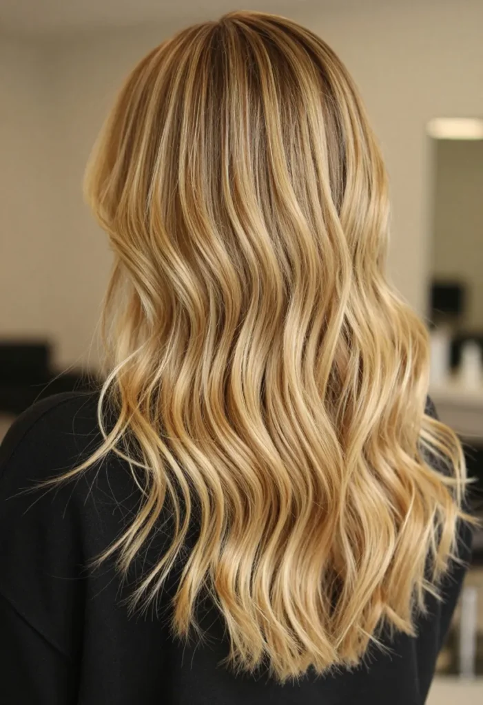 Golden Blonde Balayage Golden Blonde Balayage