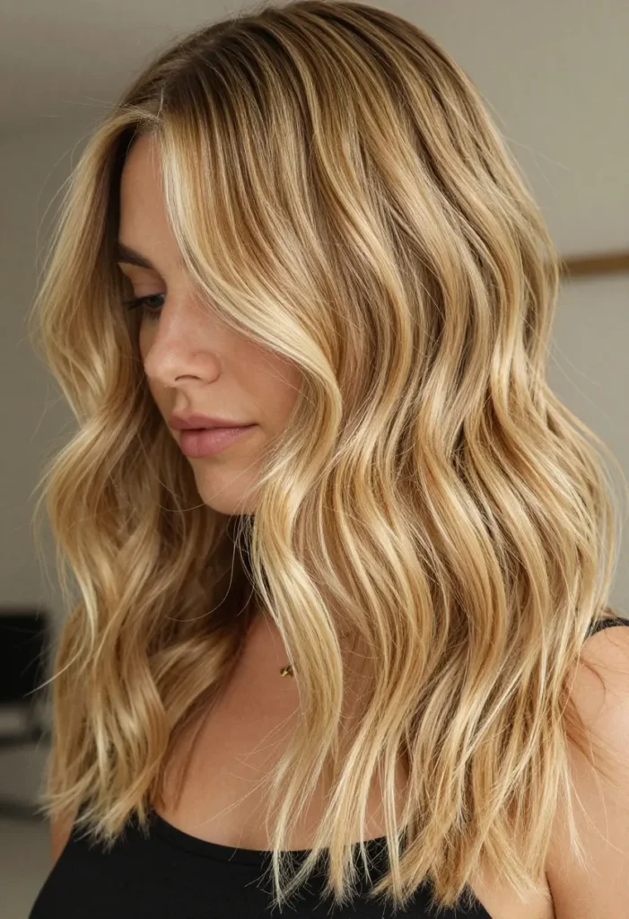Golden Bronde Hairstyle Golden Bronde Hairstyle