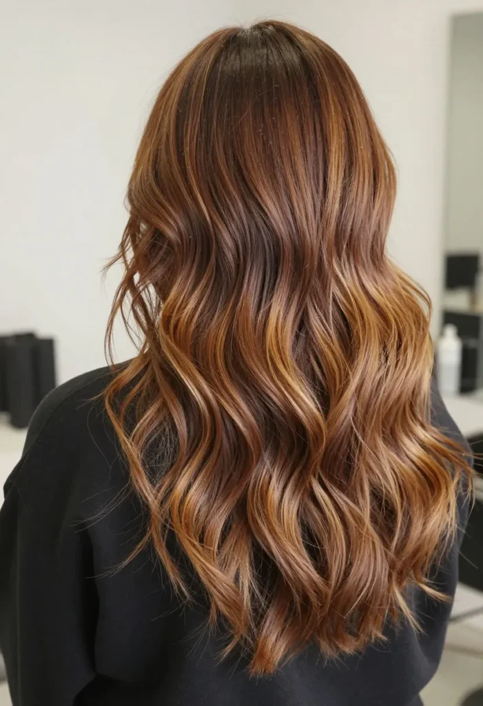 Golden Pecan Balayage Golden Pecan Balayage
